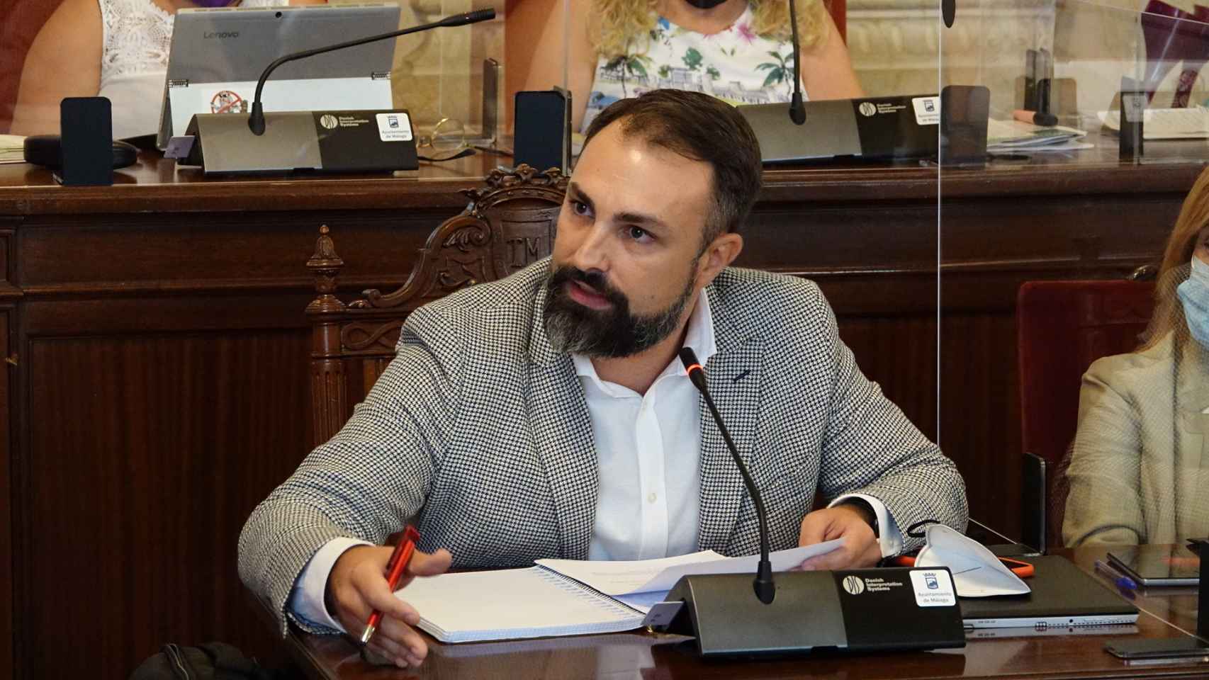 Mariano Ruiz, concejal del PSOE en el Ayuntamiento de Málaga.