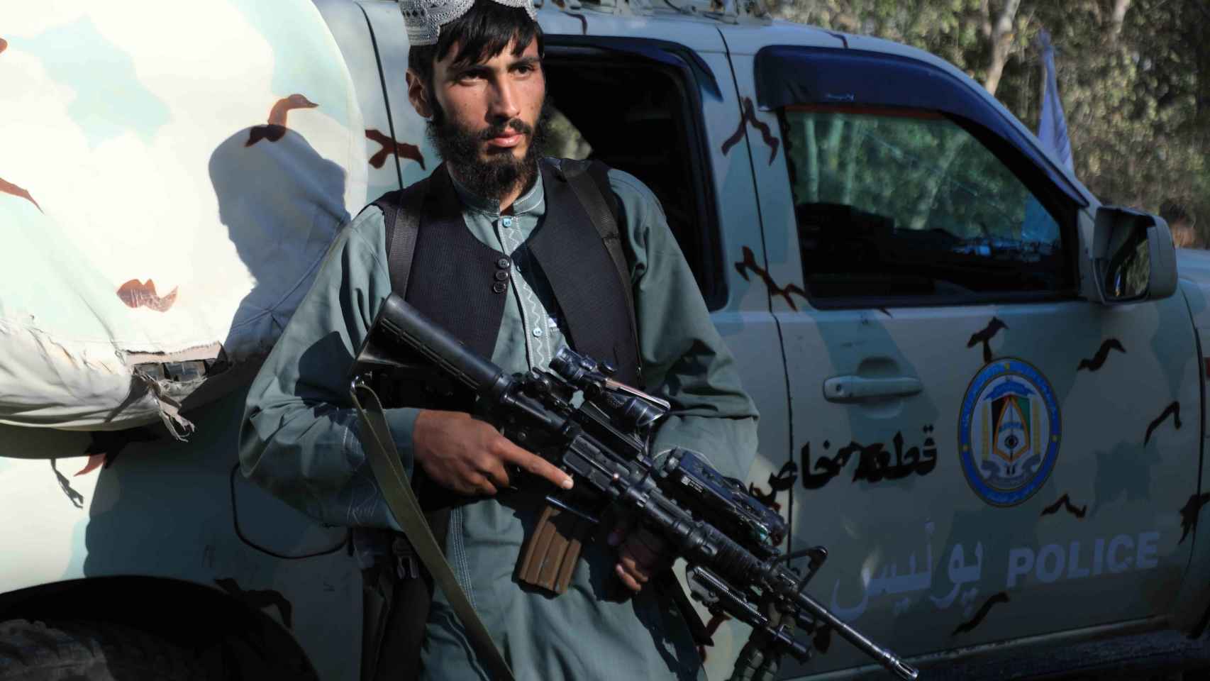 Un soldado talibán.