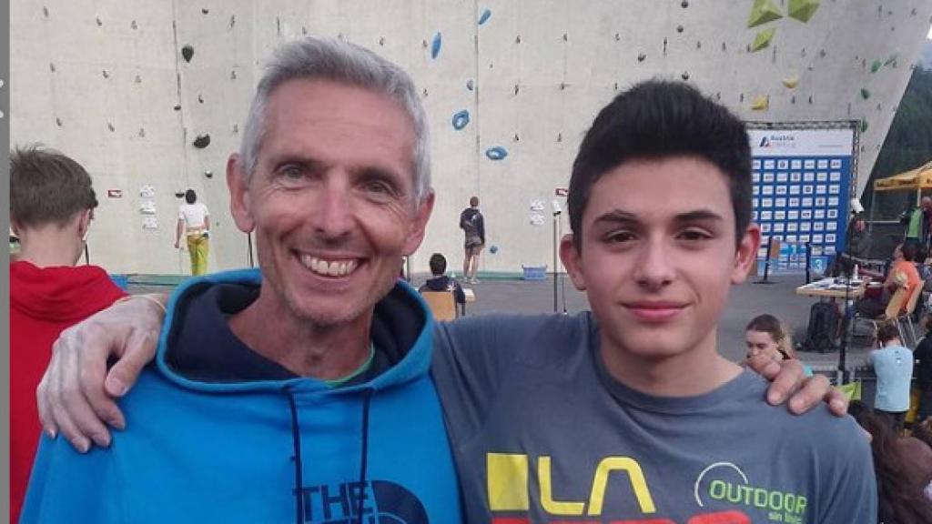 David Macia y Alberto Ginés en 2018, tras ganar el Campeonato Juvenil de Europa