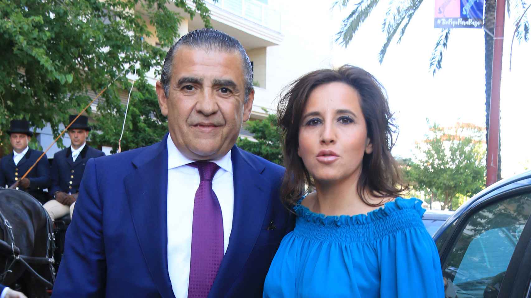 Jaime Martínez-Bordiú y su pareja Marta Fernández en una imagen tomada en 2018.