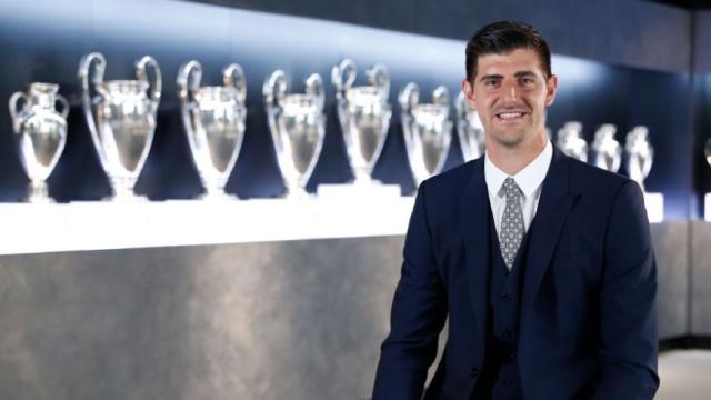 Thibaut Courtois, tras renovar con el Real Madrid