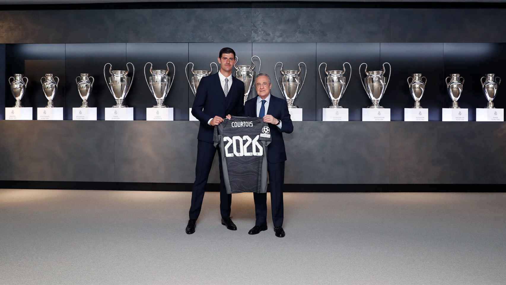 Thibaut Courtois renueva con el Real Madrid hasta 2026