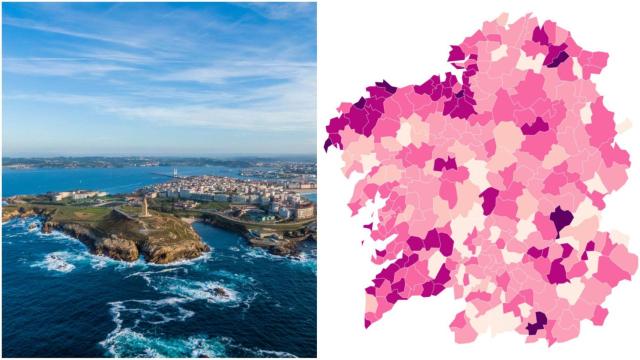 Covid: Los municipios de Galicia más afectados en contagios e incidencia