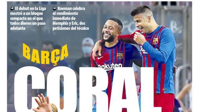 Portada Mundo Deportivo (17/08/21)