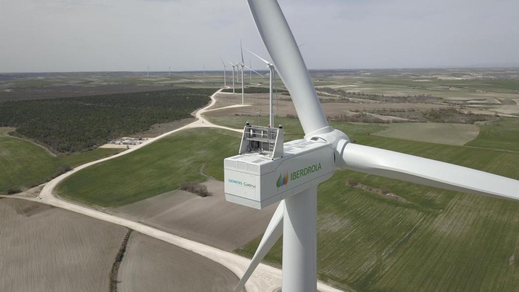 Aerogeneradores en Burgos.