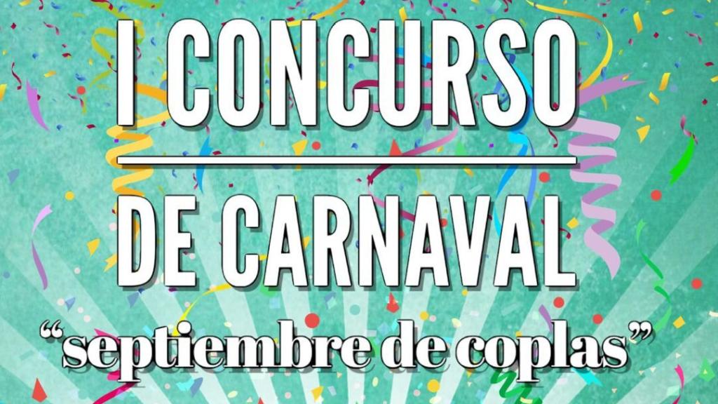 Cartel del concurso.