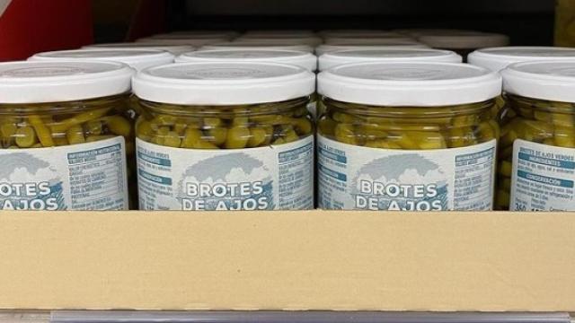 Los brotes de ajos verdes de Mercadona.