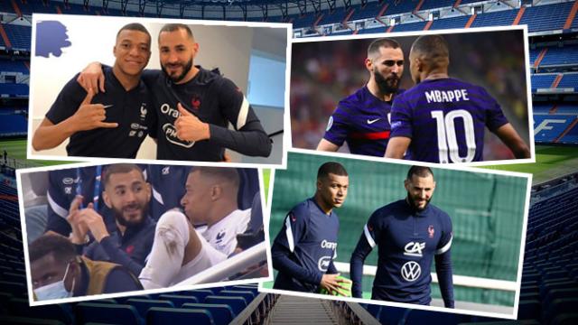 Benzema y Mbappé