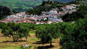 Vista del pueblo de Montejaque.