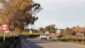 Imagen de una carretera dependiente de la Junta de Andalucía.