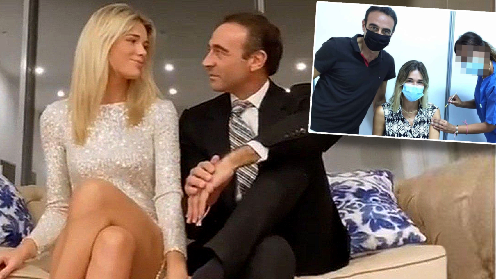 Enrique Ponce y Ana Soria ya han recibido la vacuna contra la Covid.