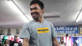Manny Pacquiao, en una imagen de archivo