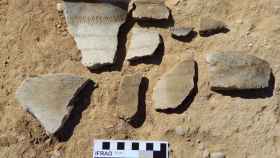 Restos arqueológicos de la Edad de Bronce aparecidos en el Polígono de Toledo