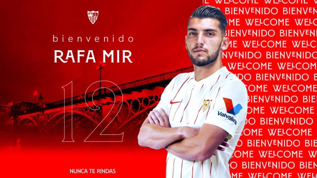 Rafa Mir, nuevo jugador del Sevilla