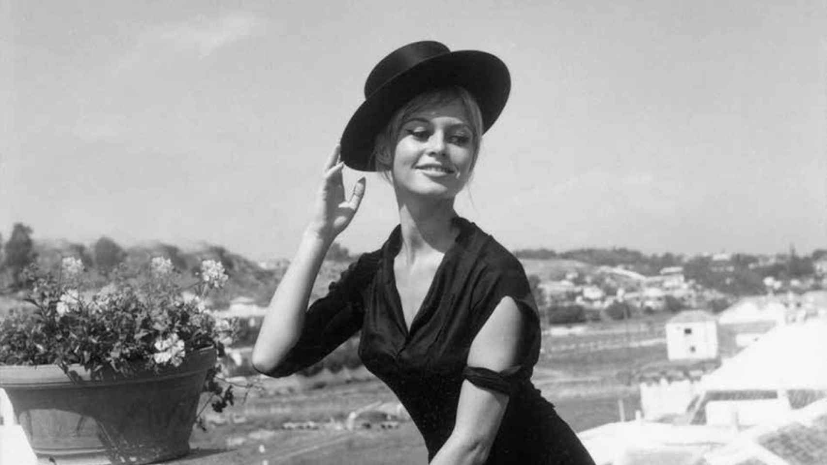Brigitte Bardot disfrutó de la hermosa y coqueta playa de La Carihuela.