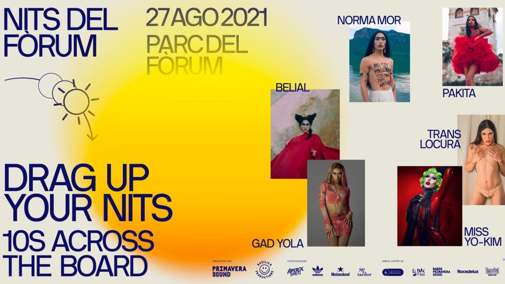 Cartel de Drag Up Your Nits en Nits del Forum.