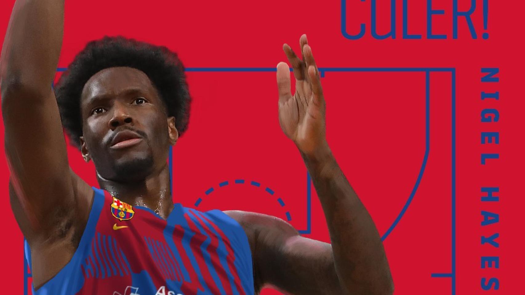 Nigel Hayes nuevo fichaje del Barça de baloncesto