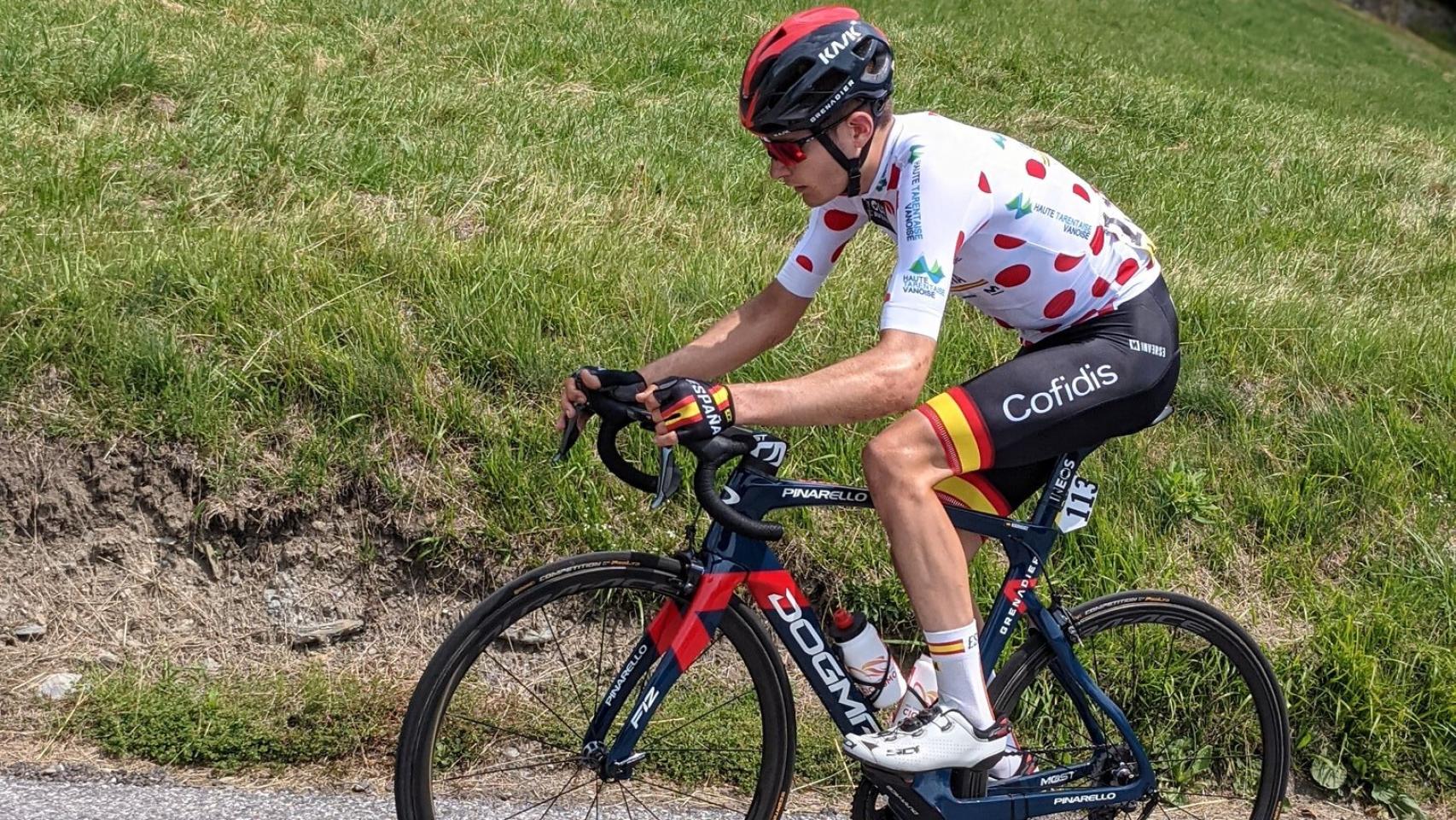 Carlos Rodríguez en el Tour del Porvenir 2021