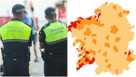 Este es el mapa de Galicia de movilidad, hostelería y restricciones que está en vigor