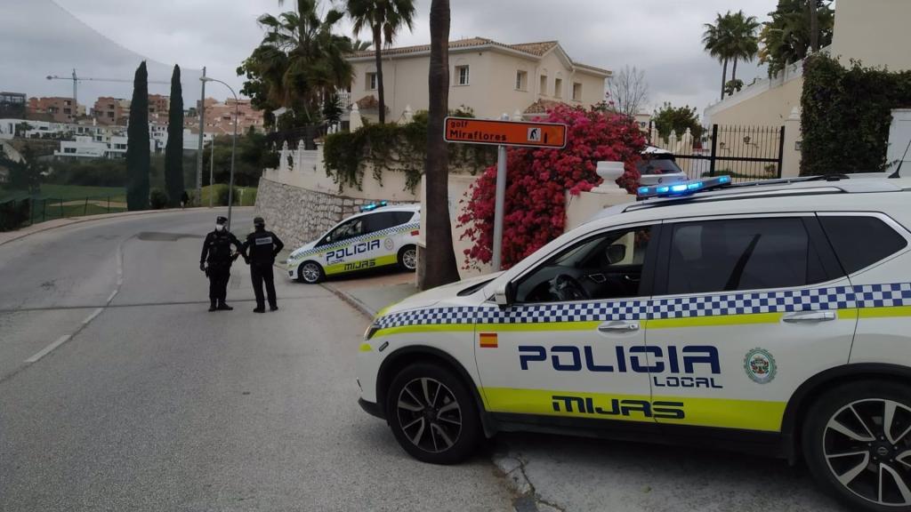 Policía Local de Mijas en una imagen de archivo.