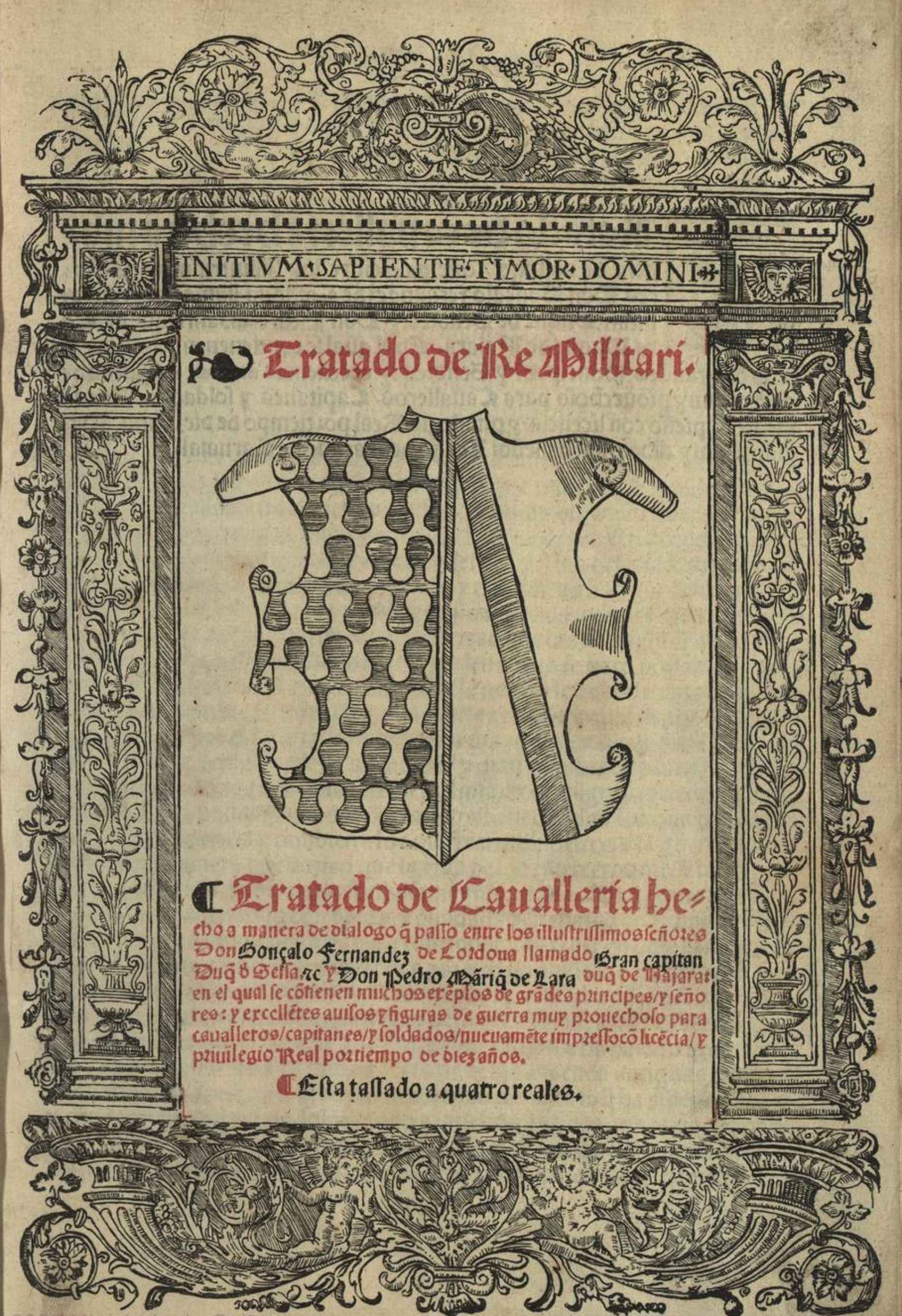 Tratado Militar de Gonzalo de Córdova, el Gran Capitán.
