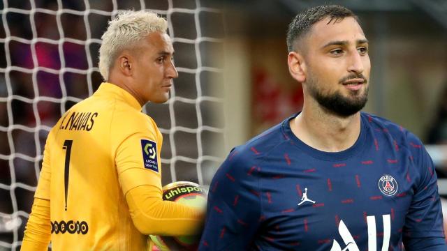 Keylor Navas y Gianluigi Donnarumma, en un fotomontaje