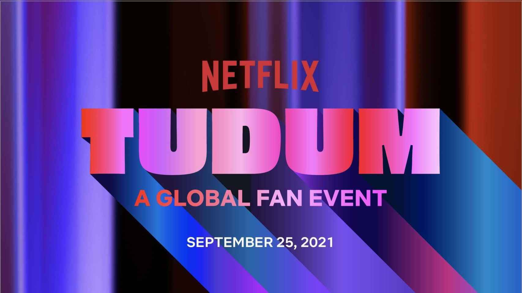 Logo de 'Tudum', el evento global de Netflix.