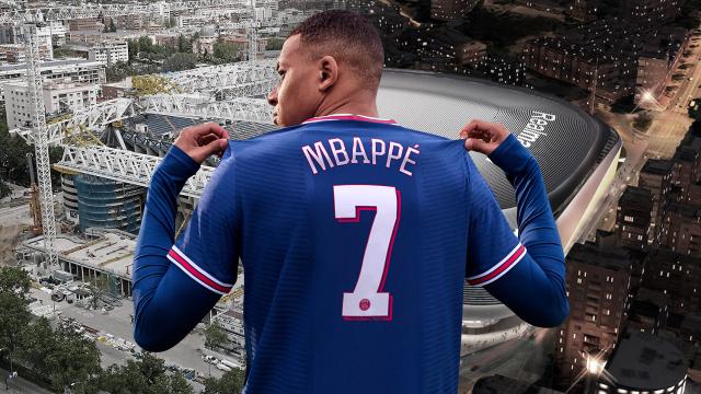 Mbappé y el Santiago Bernabéu