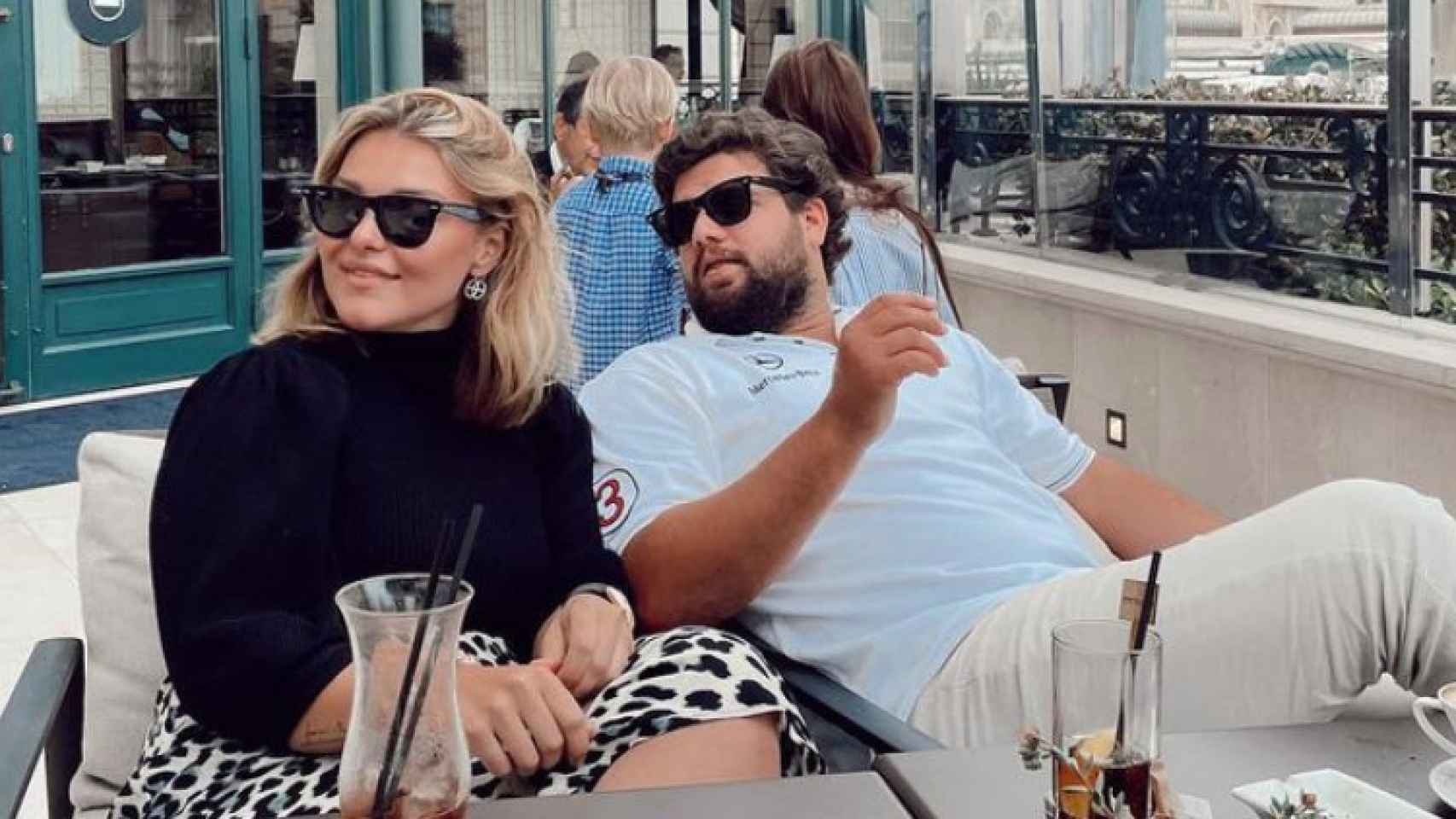 Sofía Bono disfruta del verano con su novio, Borja Gómez