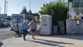 Un furgón de helados La Ibi en Expocoruña.