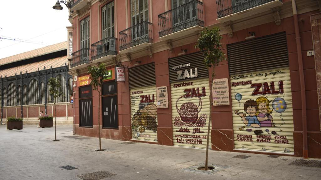 La tienda de Aperitivos Zali en calle Moreno Carbonero.