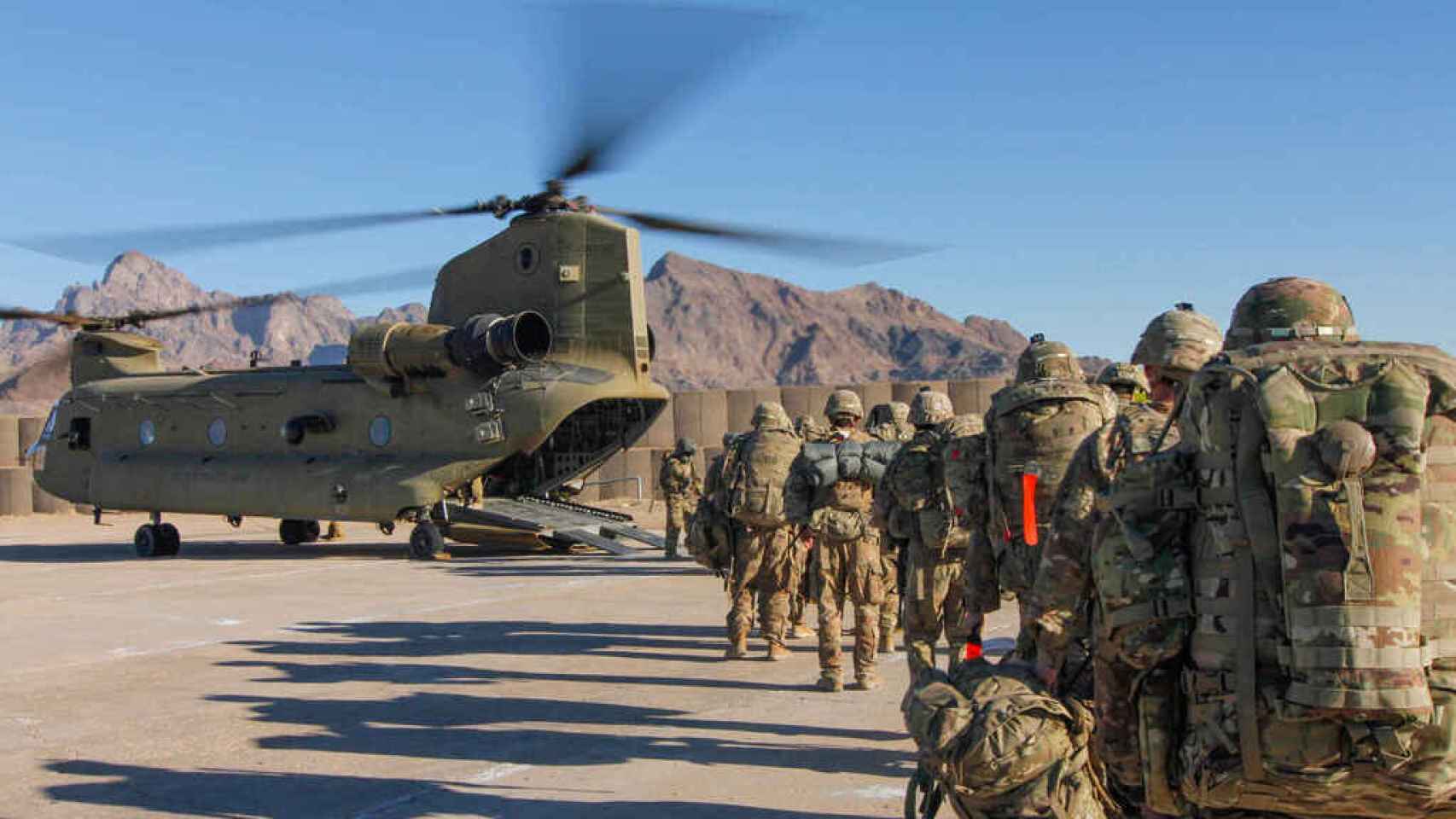 Soldados de Estados Unidos en Afganistán. Efe