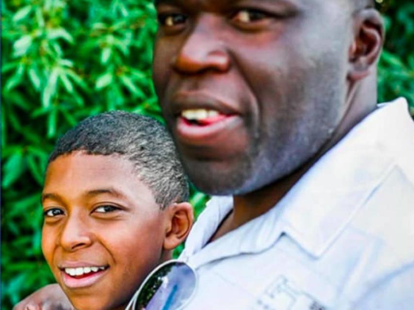 Mbappé y su padre Wilfried