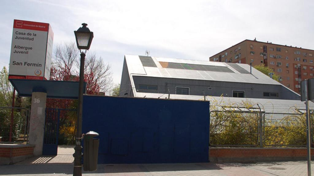 El albergue de la Asociación Proyectos San Fermín, en el barrio de Orcasitas, donde permanecen Hayatullan y su familia.