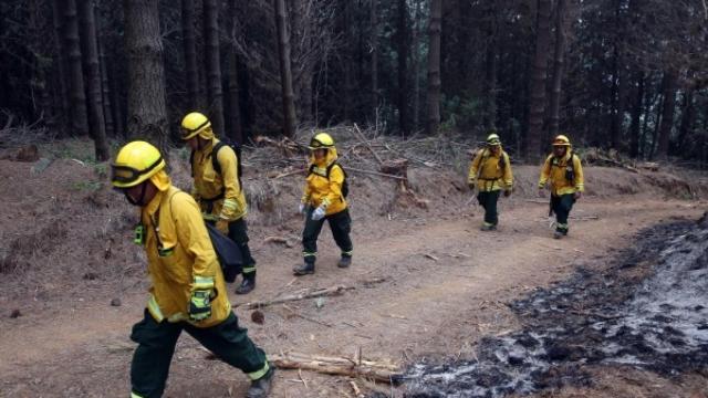 Incendios en España.