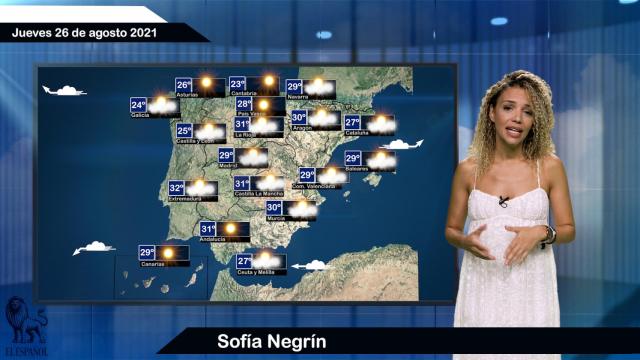 El tiempo del jueves 26 de agosto: clima anticiclónico, seco y despejado en la mayor parte del país