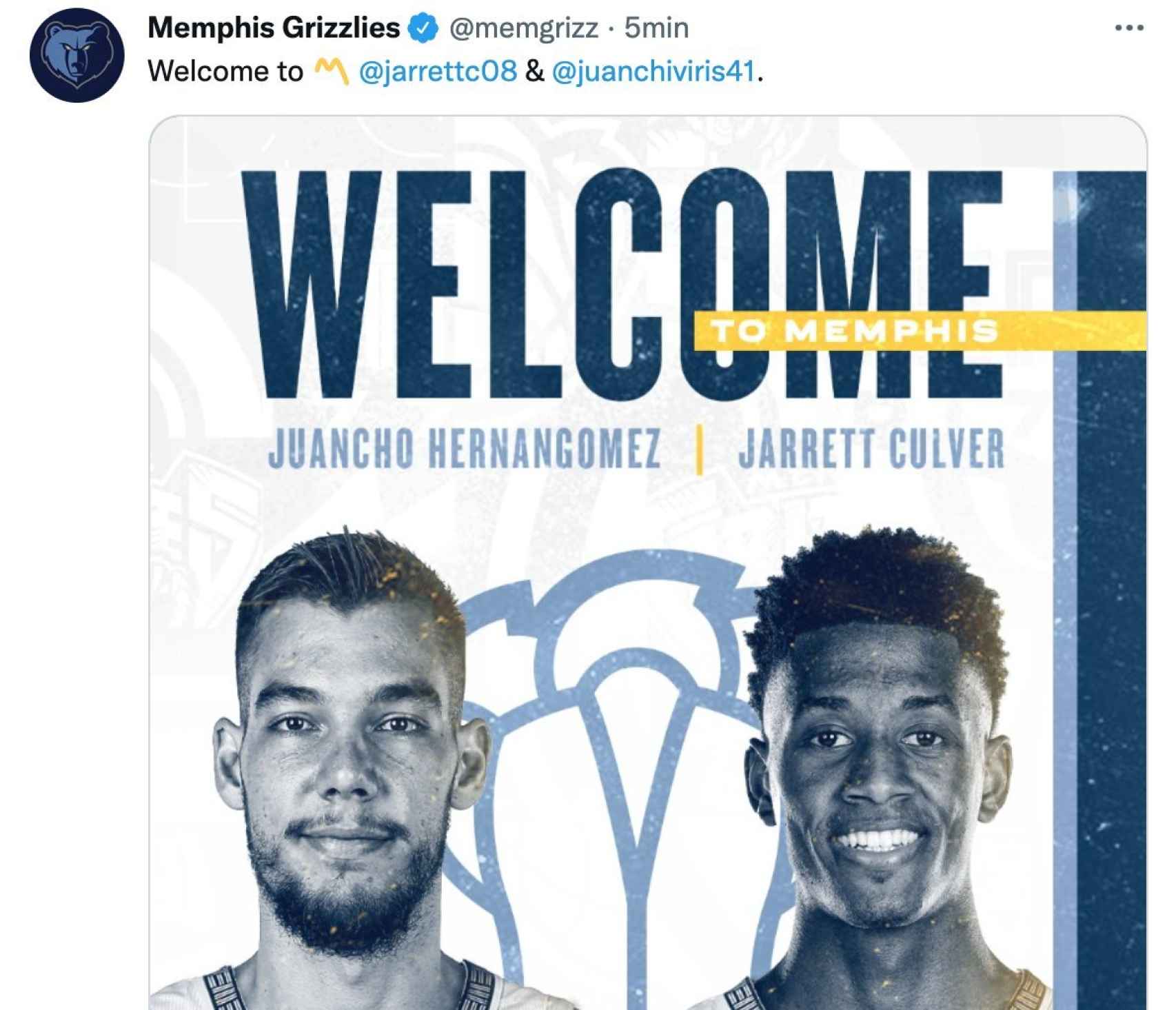 Memphis Grizzlies confunde a Juancho con Willy Hernangómez