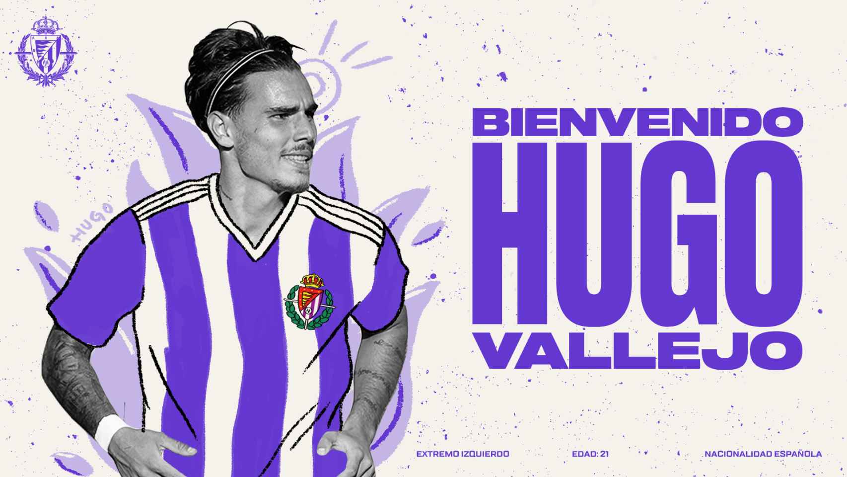 Hugo Vallejo, fichaje del Valladolid