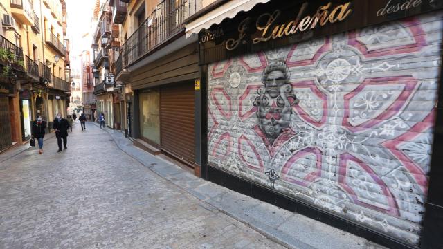 La calle Comercio de Toledo