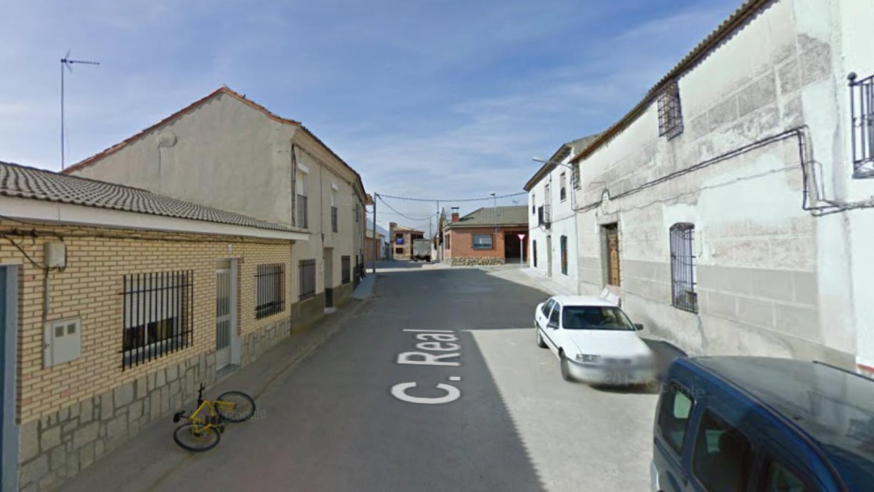 Calle Real de Carmena. Foto: Google