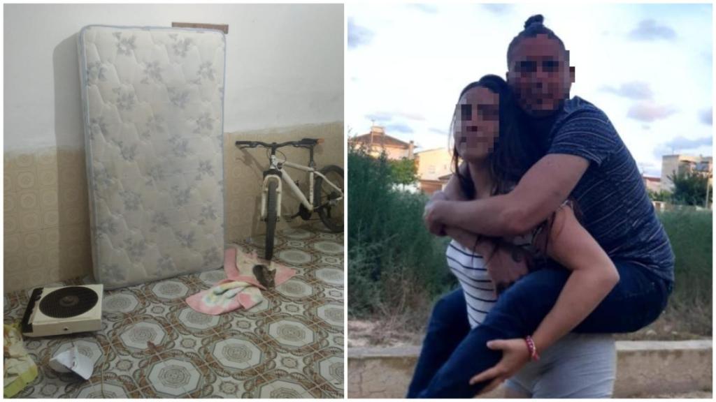 La habitación de la casa de Los Alcázares donde Natalia y Agustín fueron detenidos.