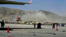 Explosión en el aeropuerto de Kabul.