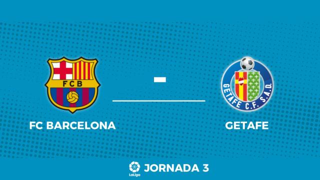 Horario internacional y dónde ver el FC Barcelona - Getafe de la jornada 3 de La Liga