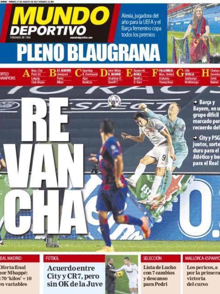 Portada Mundo Deportivo