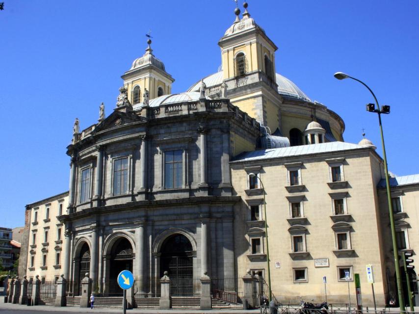 Fachada de la basílica de San Francisco el Grande.