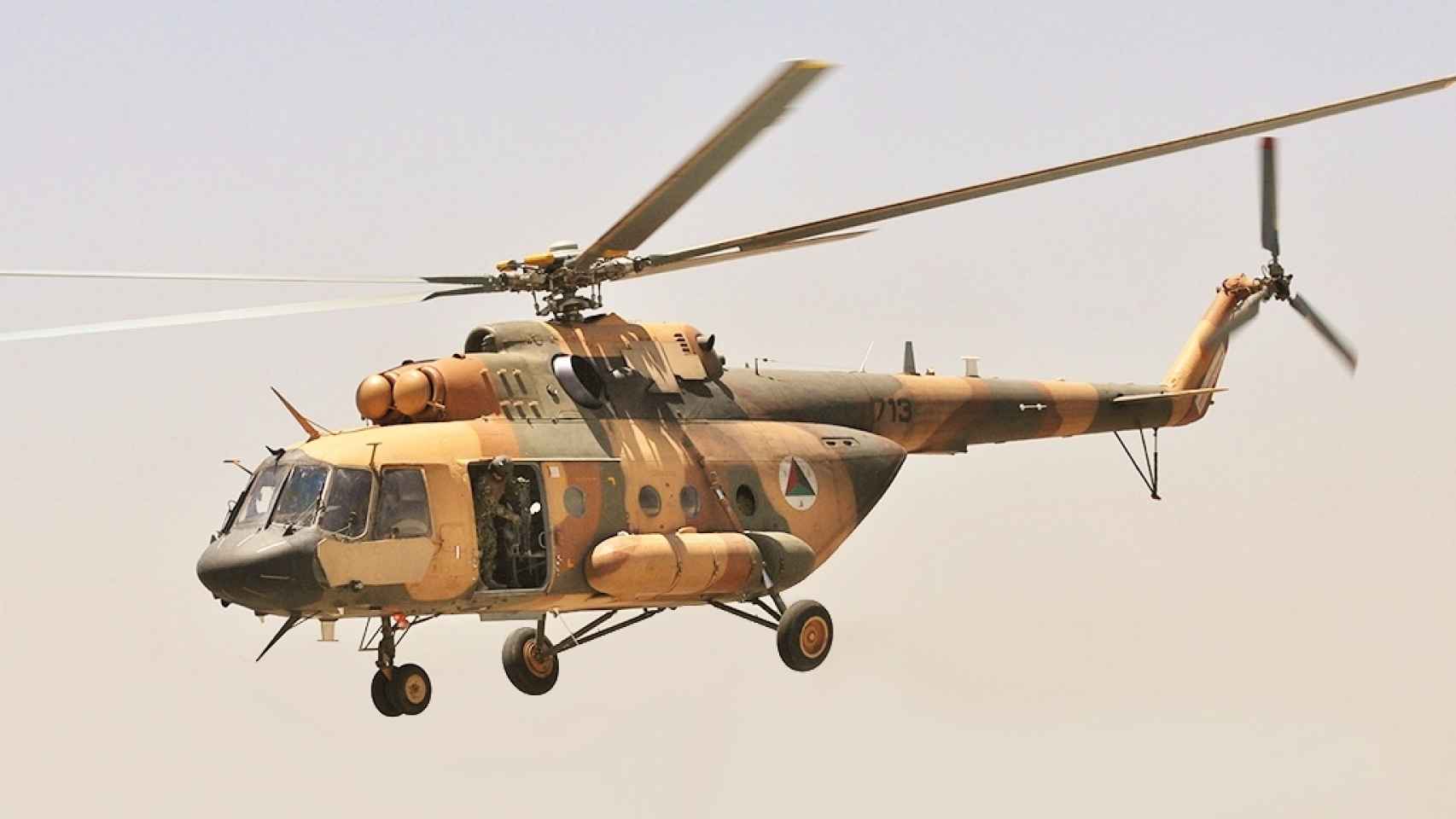 Mi-17 de la Fuerza Aérea de Afganistán