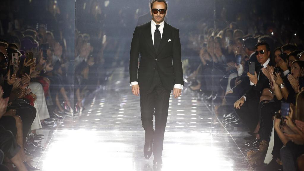 Tom Ford en la Fashion Week de Nueva York 2020.