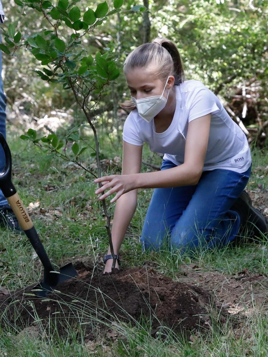 Leonor de Borbón tendrá cada día actividades al aire libre y en conexión con la naturaleza.