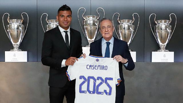 Casemiro renueva con el Real Madrid hasta 2025