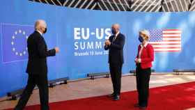 Ursula von der Leyen y Charles Michel acogieron con entusiasmo a Joe Biden durante su visita a Bruselas en junio